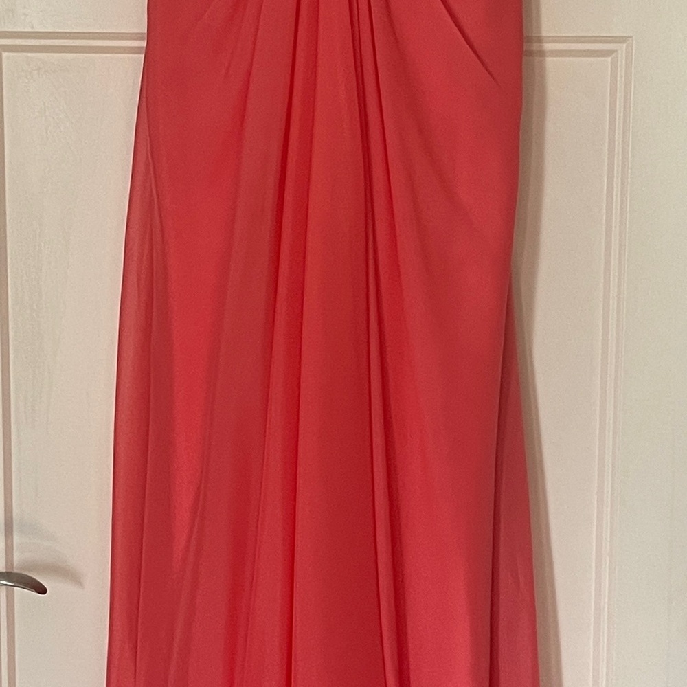 Elegant Coral prom or special occasion Dress